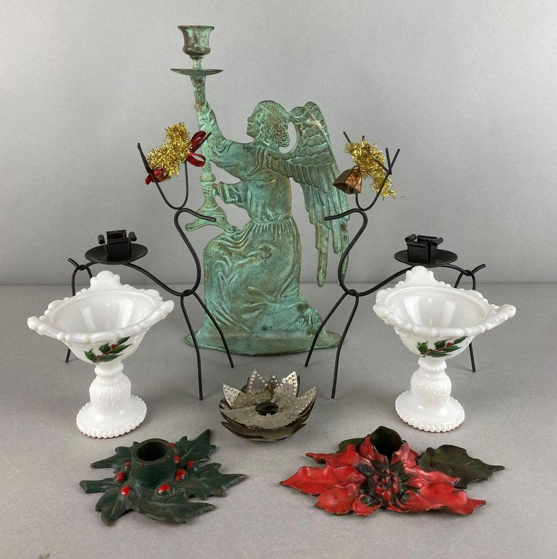 Group of 11 Assorted Vintage Candleholders (1 of 5)