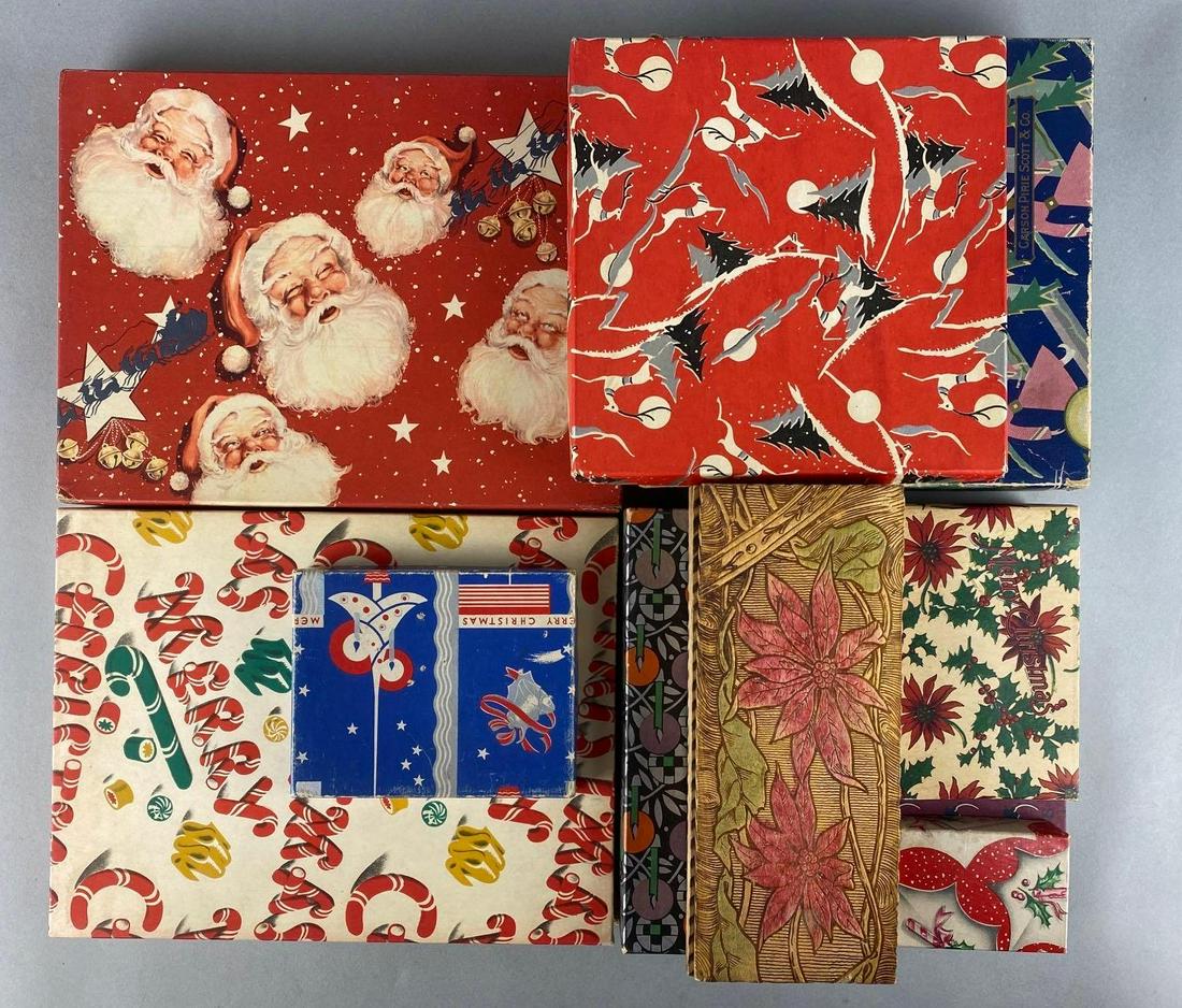 Group of 10 Vintage Christmas Boxes (1 of 3)