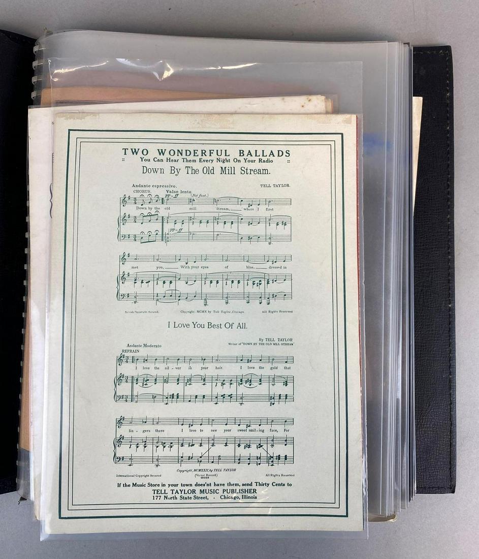 Binder of Assorted Ephemera (1 of 10)