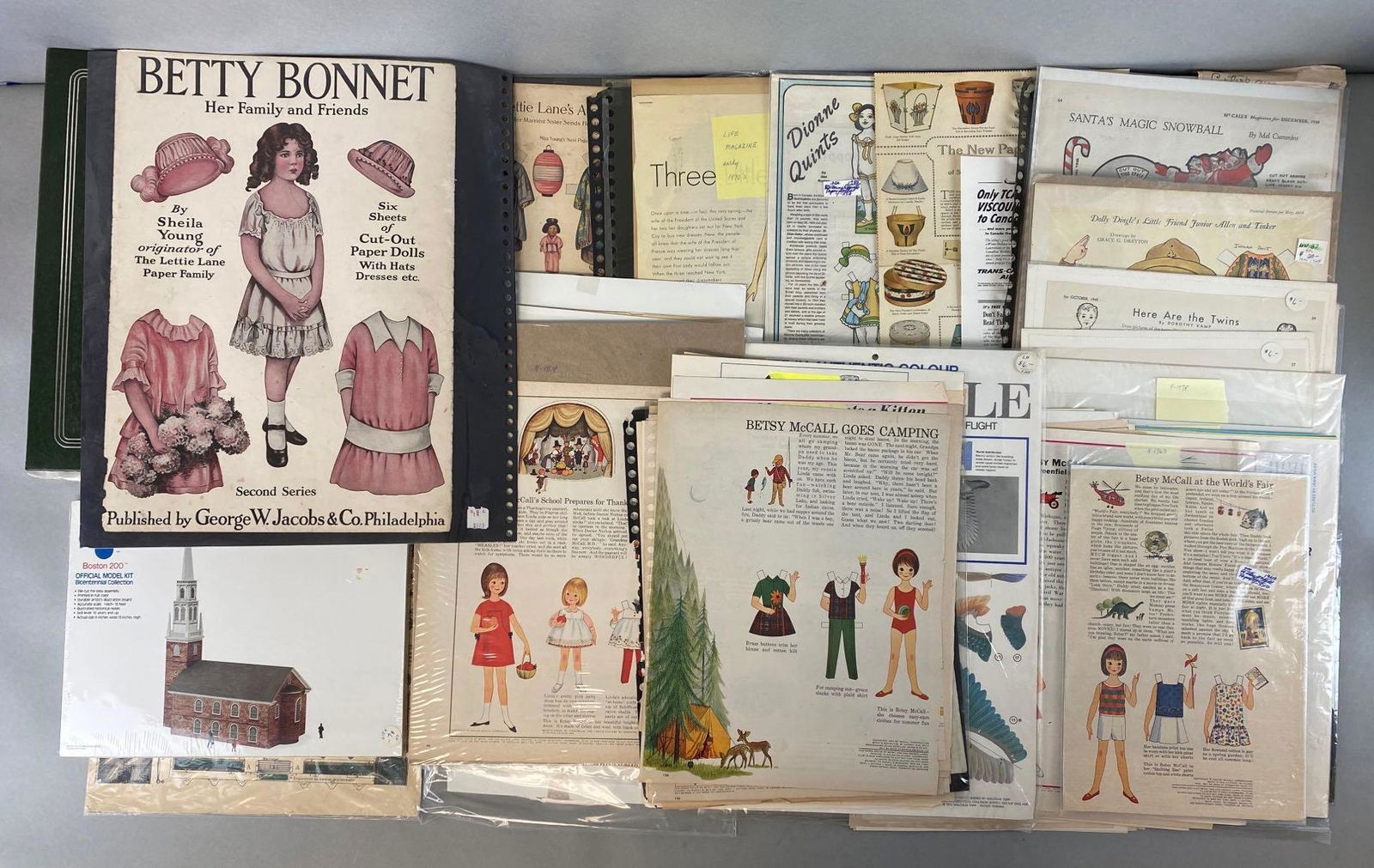 Large Group of Assorted Paper Dolls and More (1 of 3)