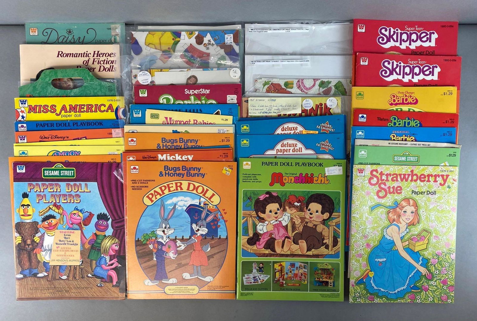 Group of 40+ Assorted Paper Doll Sets (1 of 3)