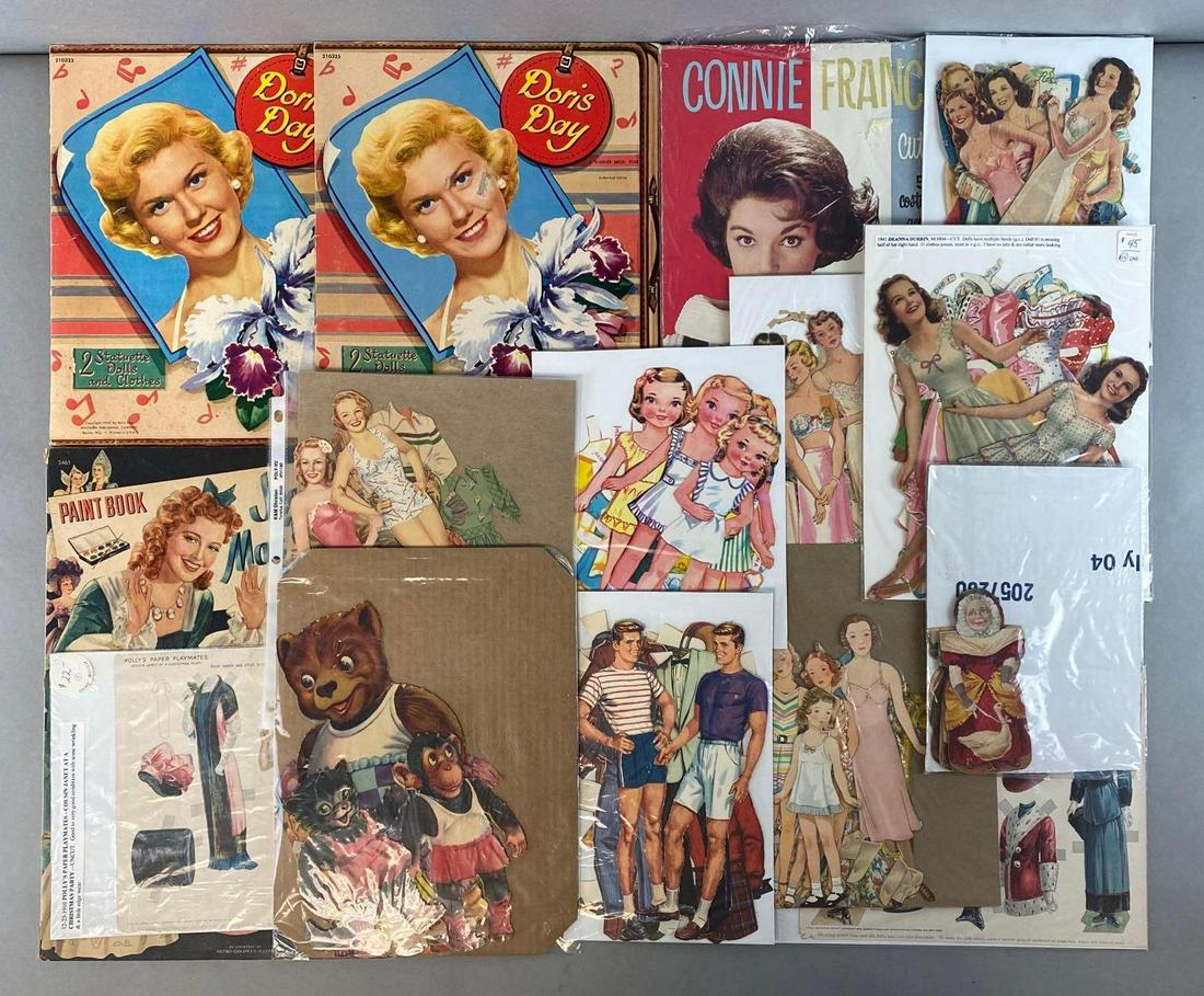 Group of Assorted Paper Dolls and More (1 of 3)