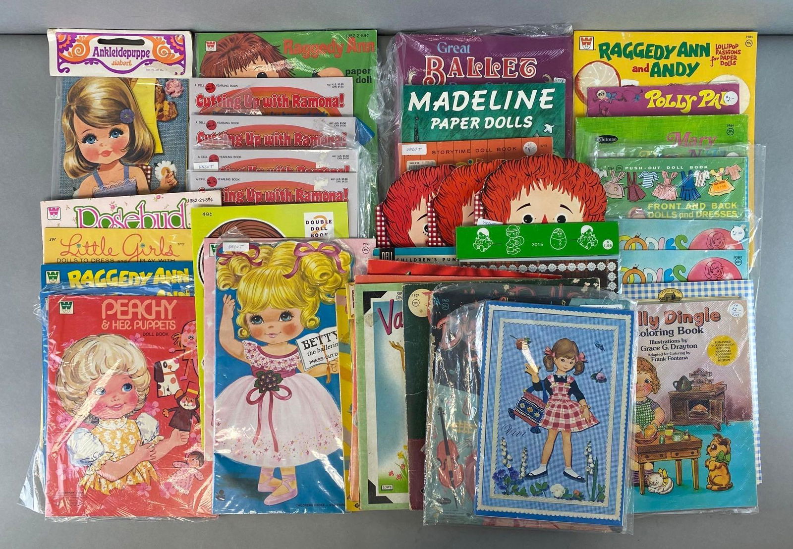 Group of 30+ Assorted Paper Doll Sets and Folders (1 of 3)