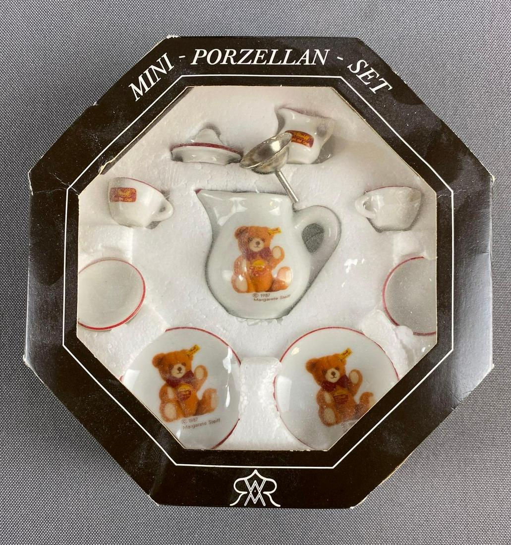 Steiff Porcelain Tea Set (1 of 2)
