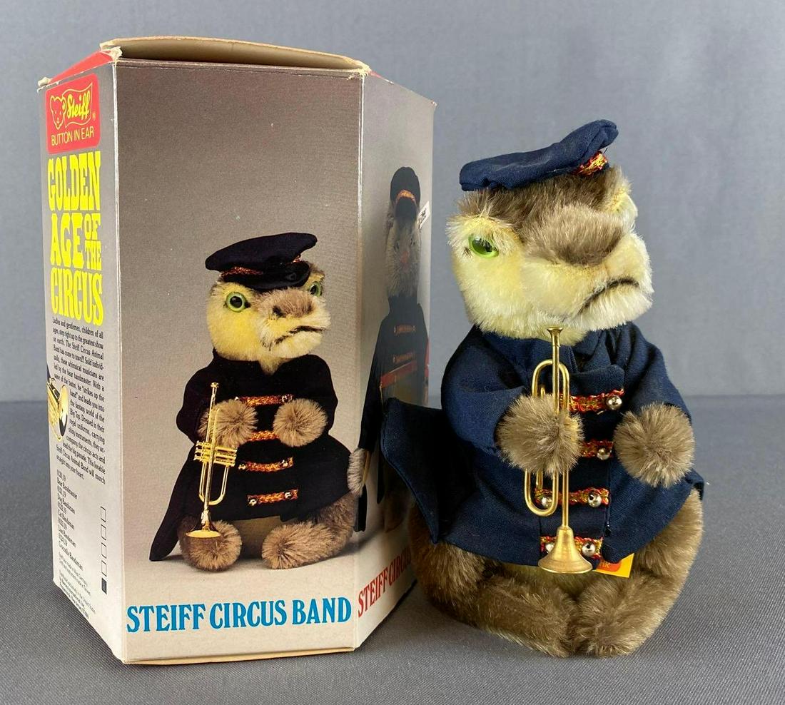 Limited Edition Golden Age of the Circus Crocodile Bandsman Teddy Bear (1 of 6)