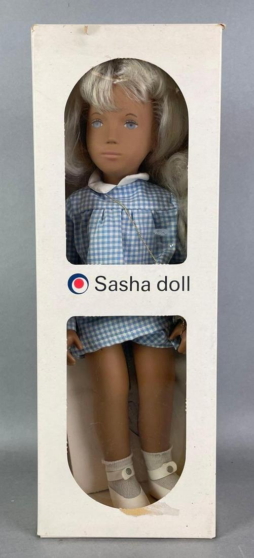 Sasha Doll 107 Sasha Blonde Gingham Doll (1 of 4)