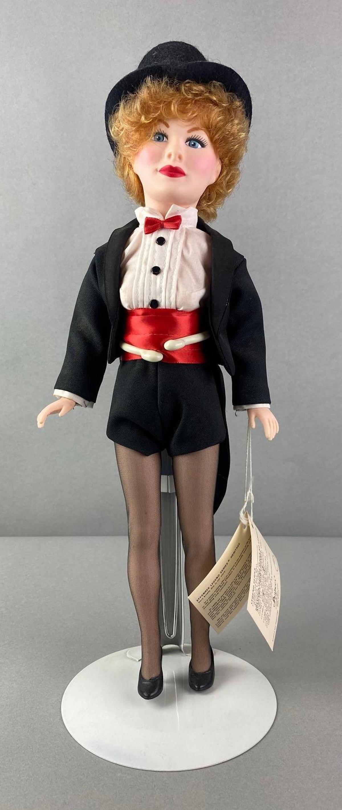 Effanbee Legend Series I Love Lucy Heres Lucy Doll: Effanbee Legend Series. 16 x 6 inches (without stand).