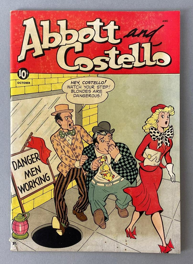 St. Johnâ€™s Publishing Co. Abbott and Costello No. 11 Comic Book: October 1950, Golden Age, $.10, bagged and boarded.