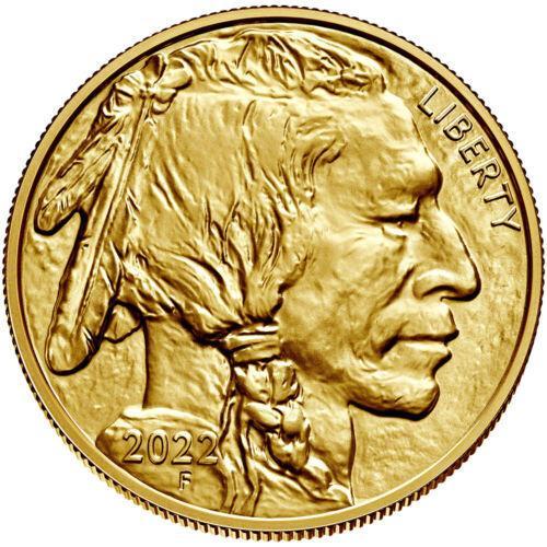 2022 US Mint Gold Buffalo 1 oz .9999 fine gold (1 of 2)