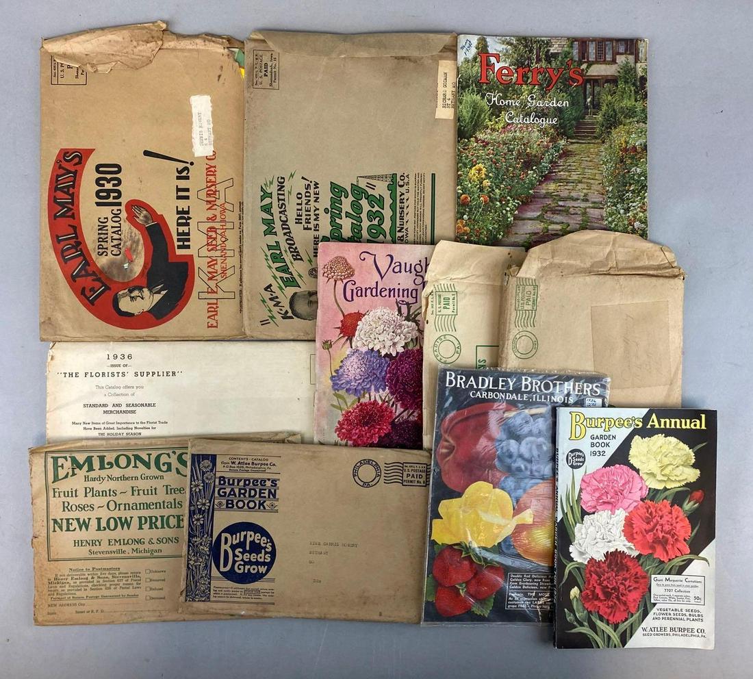 Group of 11 Assorted Seed Gardening Catalogs (1 of 3)