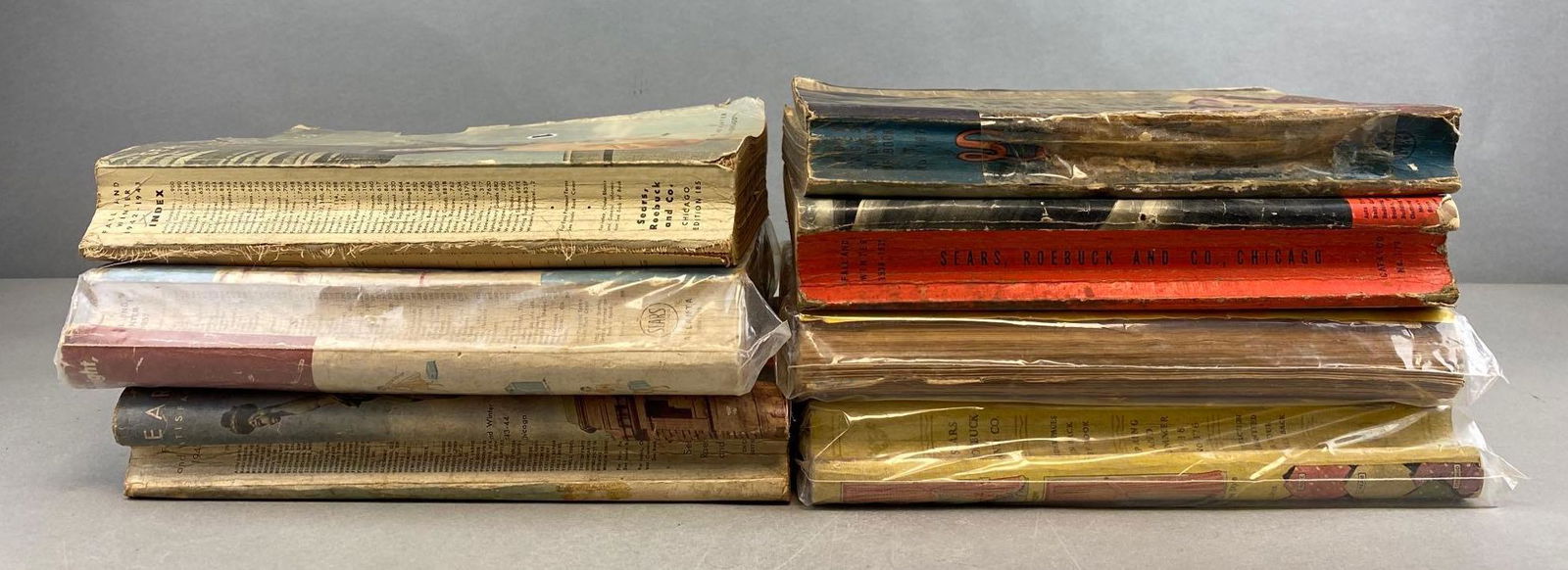 1930's-1950's Group of 7 Sears Roebuck and Co. Fashion Catalogs (1 of 8)