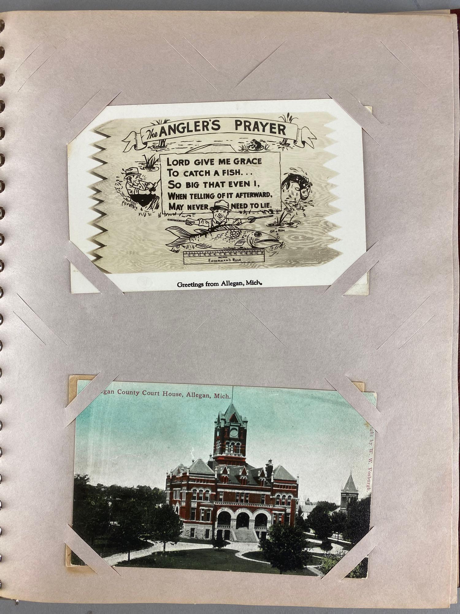 Postcardsâ€”Assorted Album of 65+ Cards (1 of 8)