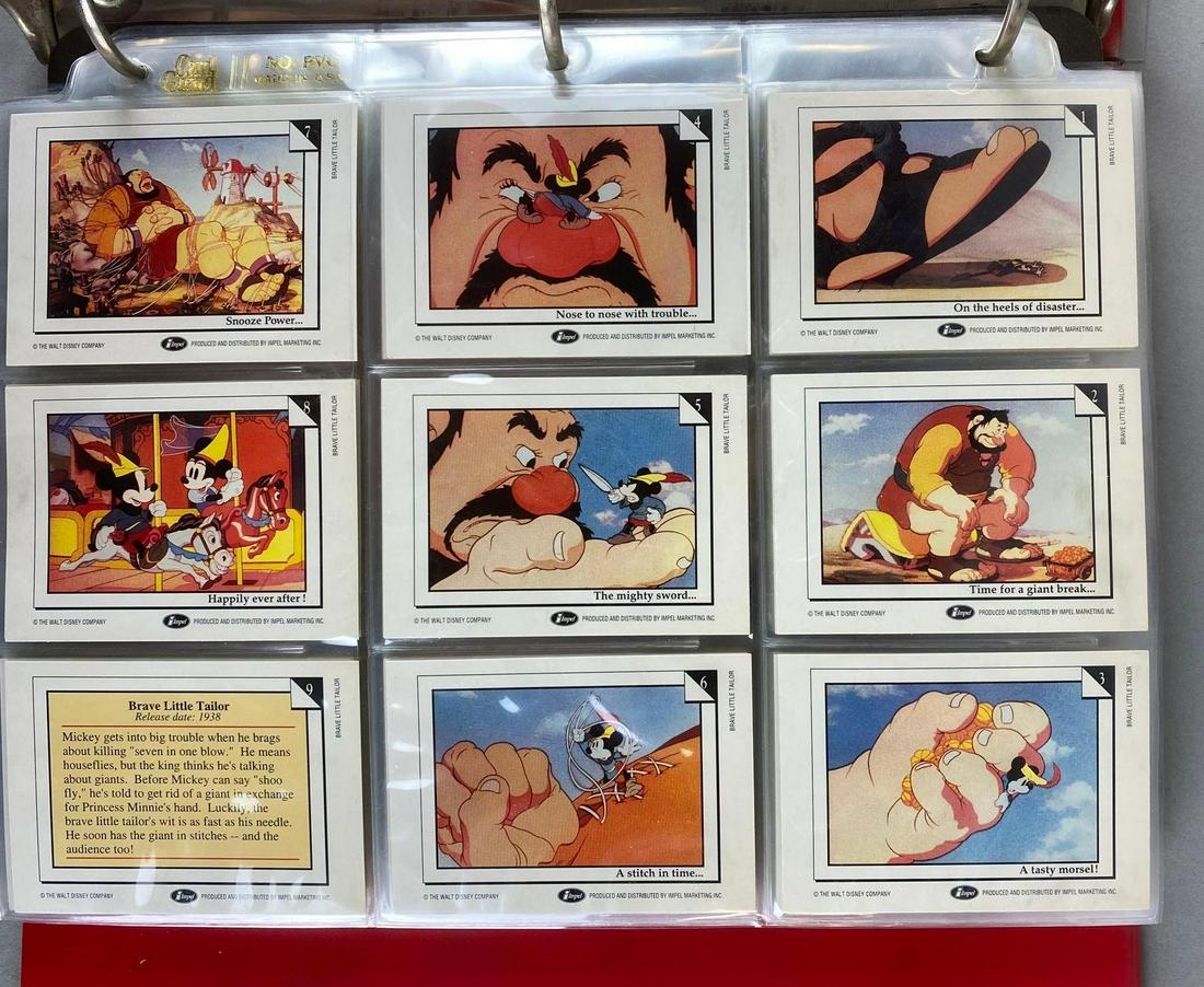 Binder of 400+ Impel Disney Trading Cards (1 of 7)