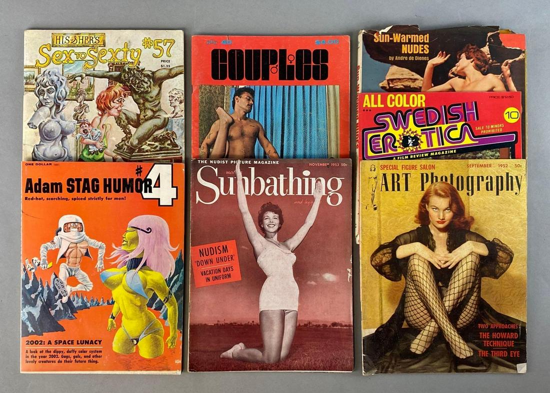 Group of 7 Assorted Adult Magazines (1 of 3)