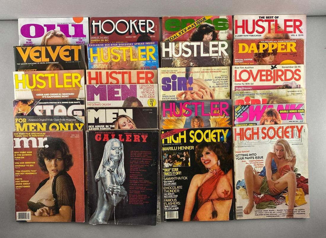 Group of 20+ Assorted Adult Magazines (1 of 5)