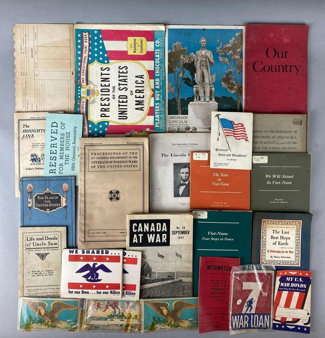 Group of 20+ War Related Ephemera (1 of 5)