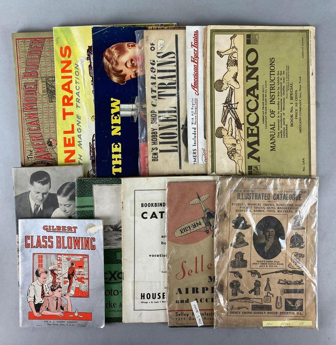 Group of 13 Hobby Toy Related Ephemera (1 of 5)