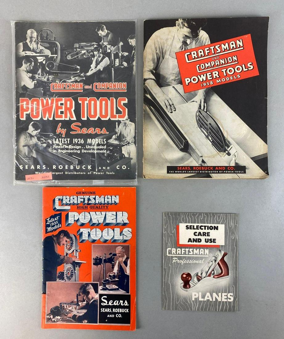 Group of 4 Craftsman Tool Catalogs (1 of 4)