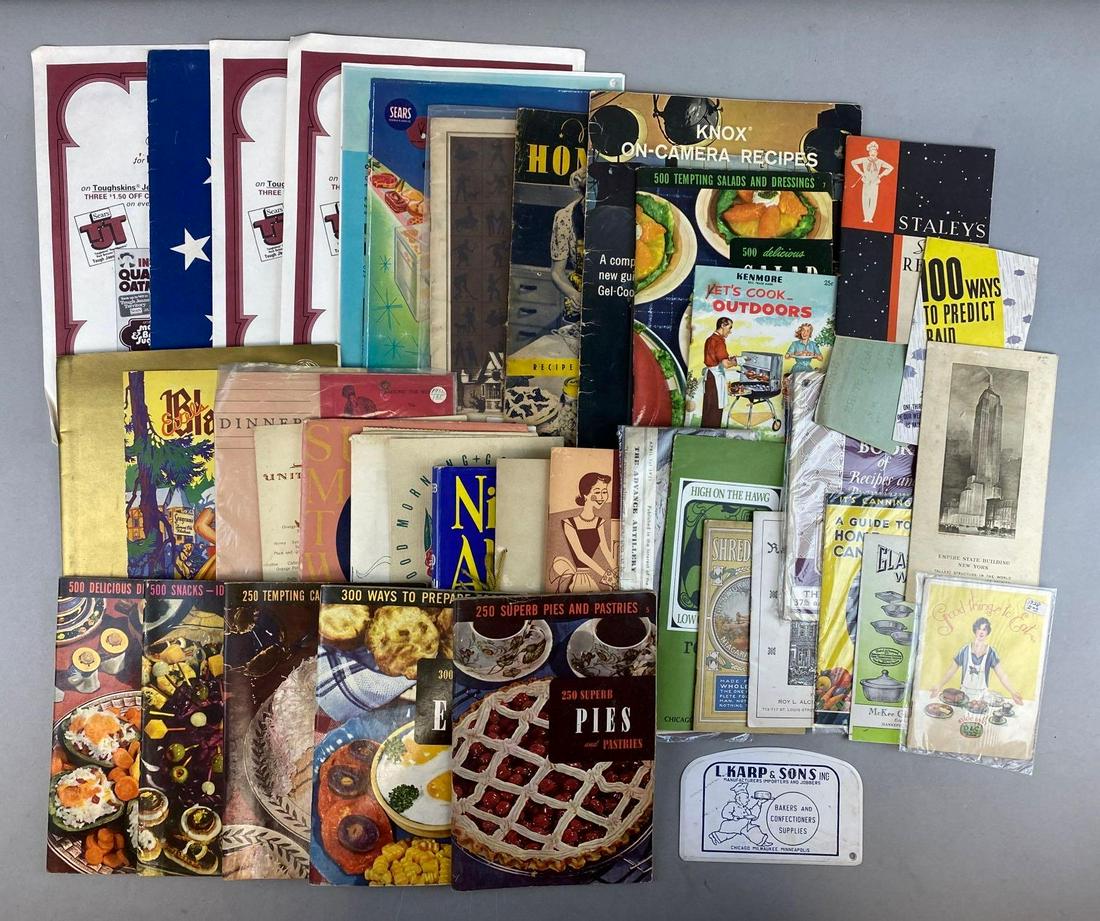 Group of 30+ Assorted Cooking Ephemera (1 of 3)