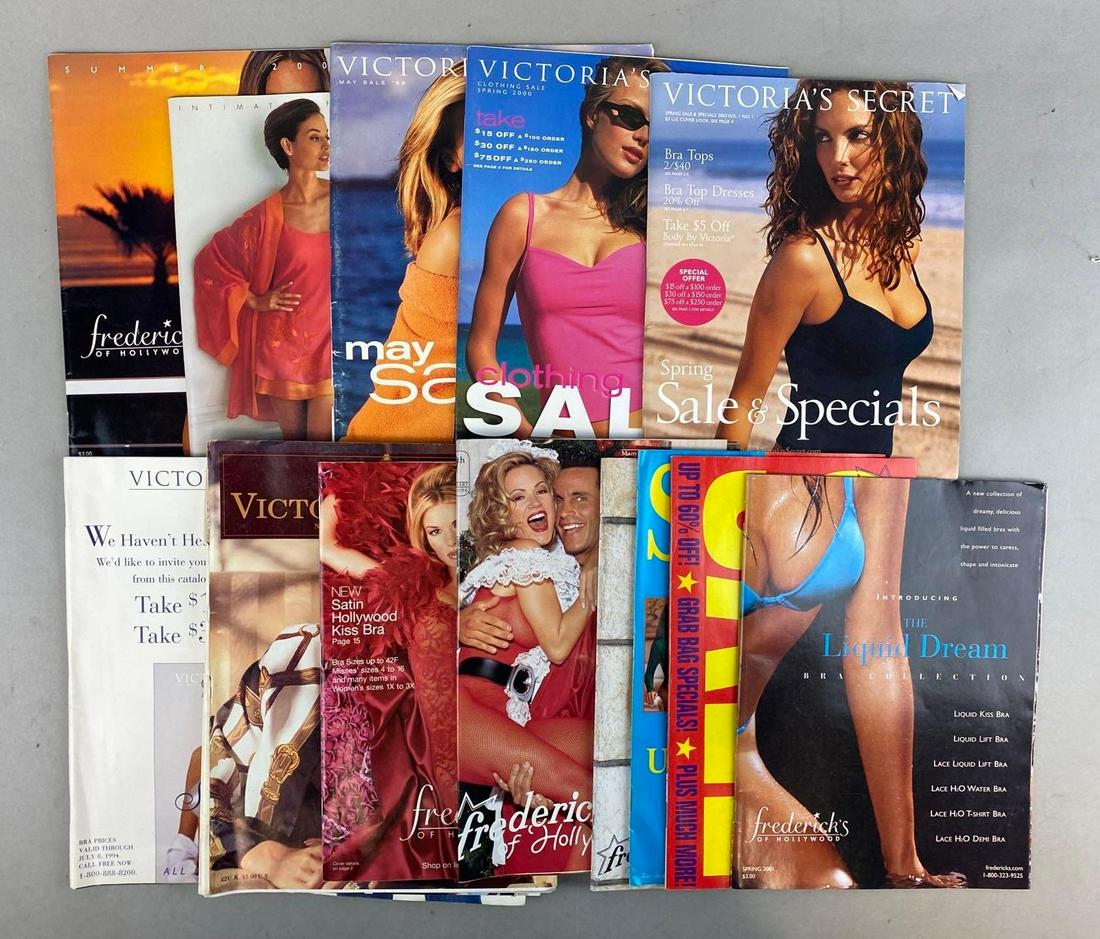Group of 13 Assorted Victoria's Secret Catalogs and More (1 of 3)