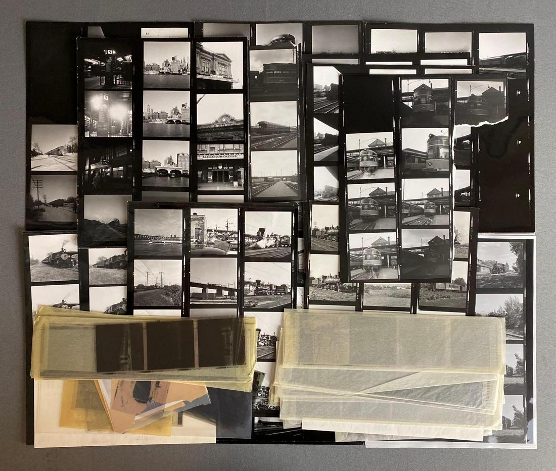 Group of Railroad Photographs and Negatives (1 of 3)