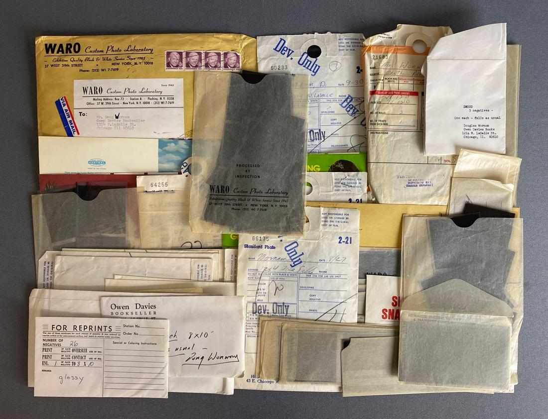 Group of Railroad Photograph Negatives (1 of 3)