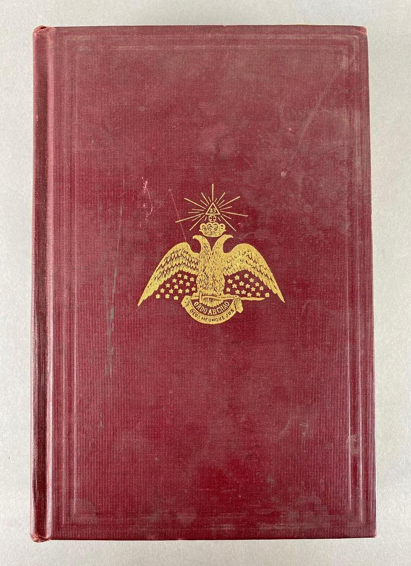 Albert Pike Morals and Dogma of the Ancient and Accepted Scottish Rite of Freemasonry Hardcover Book (1 of 8)