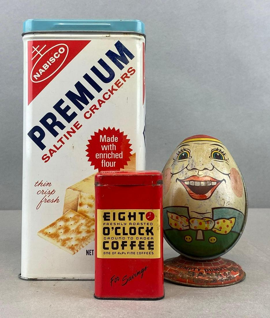 Group of 3 Tin Items (1 of 3)