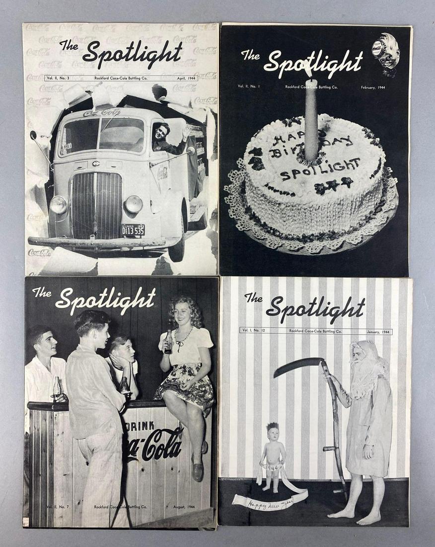 Coca Cola Rockford IL 1940's Group of 5 The Spotlight Books (1 of 4)
