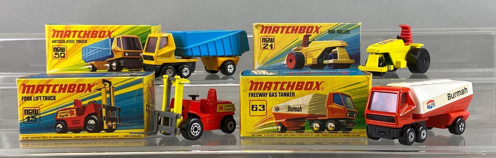 Group of 4 Matchbox Superfast Die-Cast Vehicles (1 of 7)