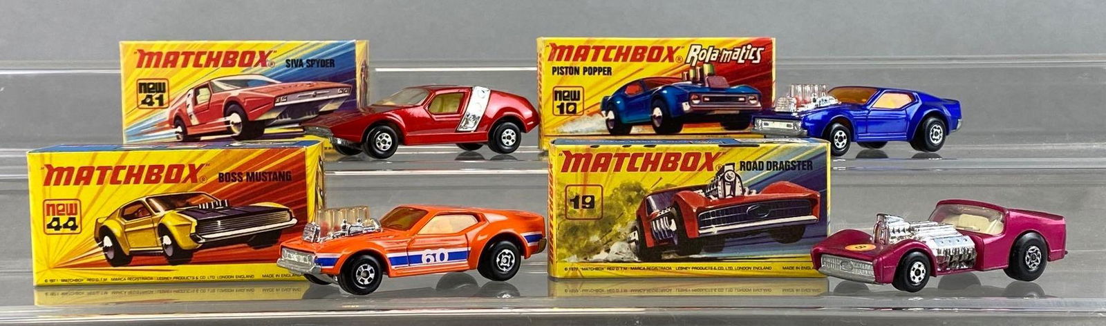 Group of 4 Matchbox Die-Cast Vehicles (1 of 7)