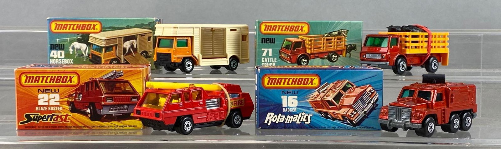Group of 4 Matchbox Die-Cast Vehicles (1 of 8)
