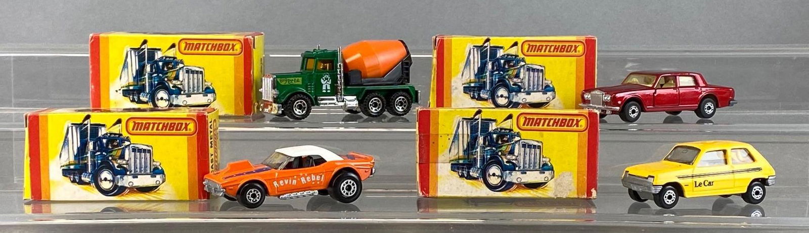 Group of 4 Matchbox Die-Cast Vehicles (1 of 6)