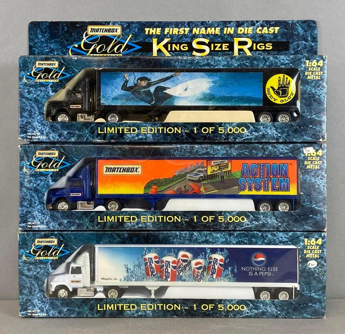 Group of 3 Matchbox Gold Collection King Sized Rigs (1 of 5)