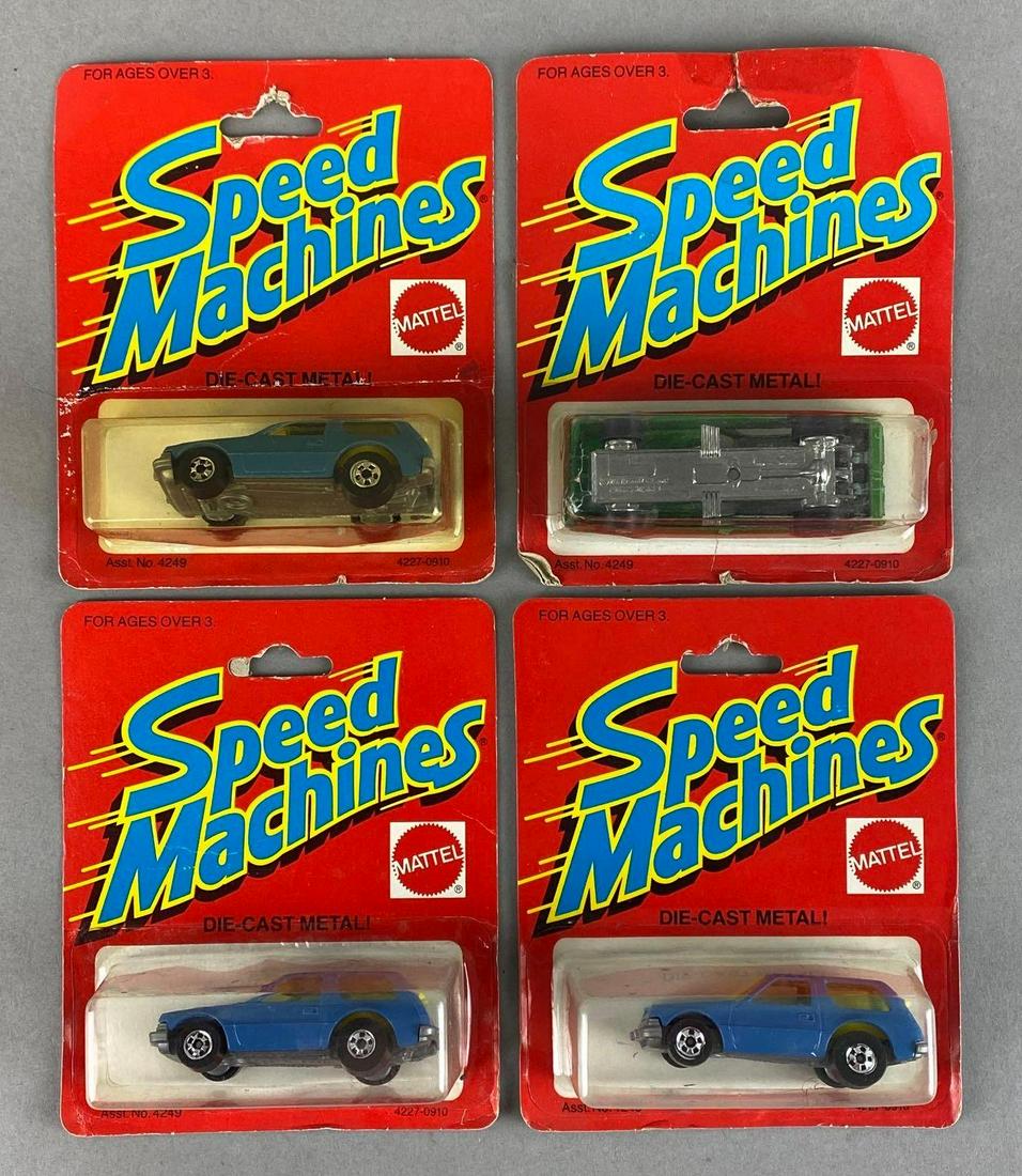 Group of 4 Mattel Speed Machines Die-Cast Vehicles (1 of 5)