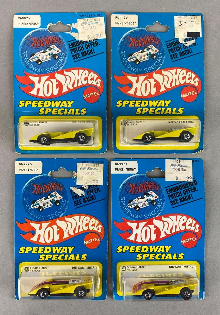 Group of 4 Hot Wheels Speedway Specials No. 38 Steam Roller (1 of 3)