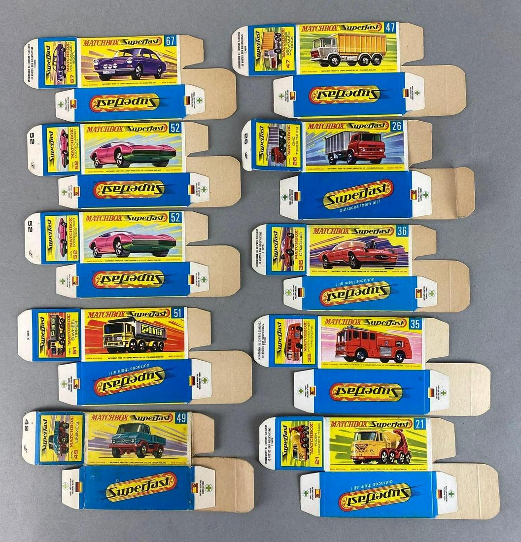 Group of 10 Matchbox G Type Boxes (1 of 2)