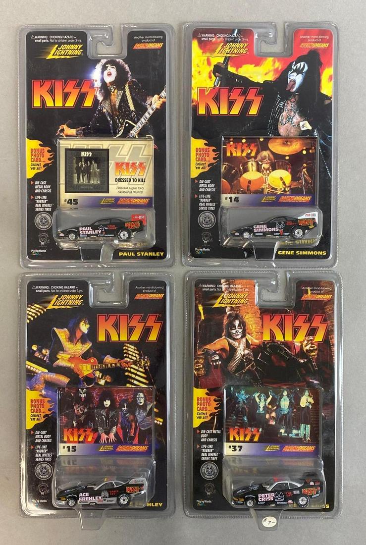 Set of 4 Johnny Lightning Kiss Die-Cast Vehicles (1 of 4)