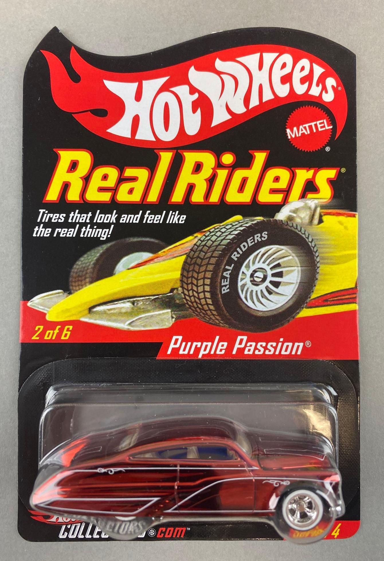 Hot Wheels Real Riders Purple Passion (1 of 3)