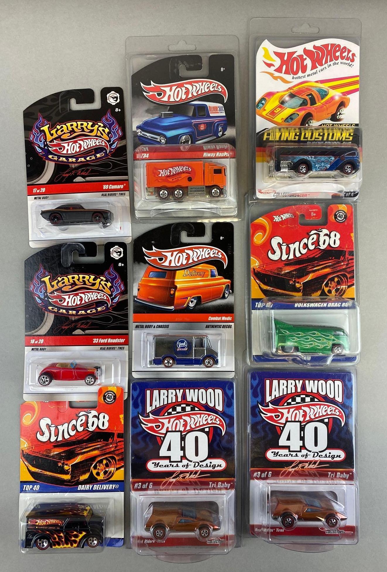 Group of 9 Assorted Hot Wheels Die-Cast Vehicles (1 of 3)