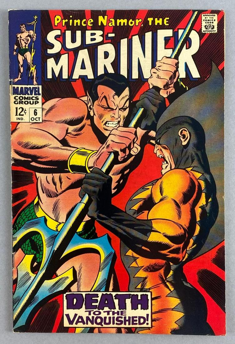 Marvel Comics The Sub-Mariner No. 6 (1 of 8)