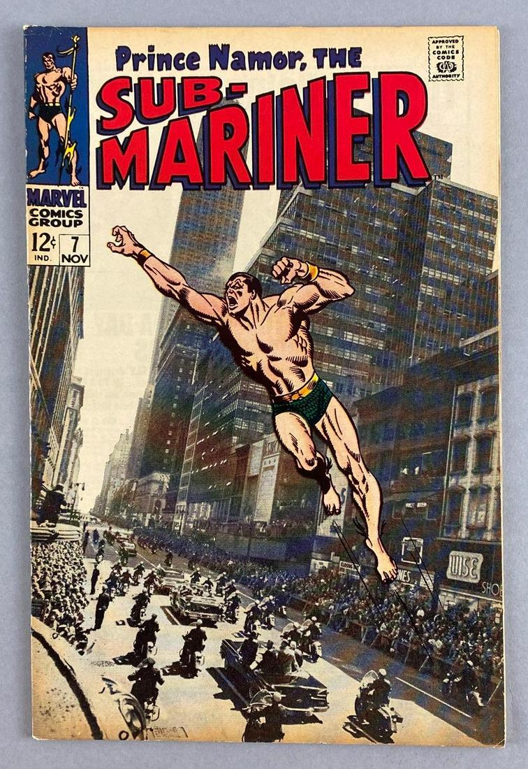 Marvel Comics The Sub-Mariner No. 7 (1 of 8)