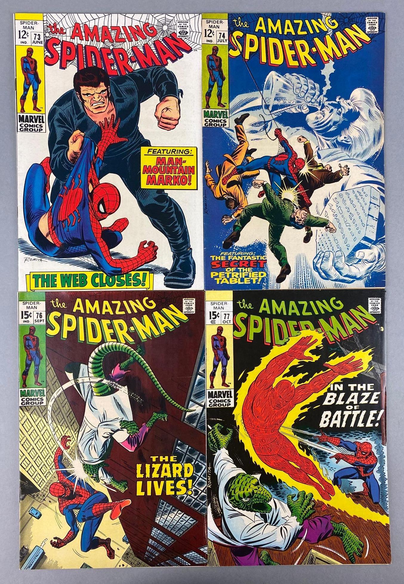 Group of 4 The Amazing Spider-Man Comic Books (1 of 6)