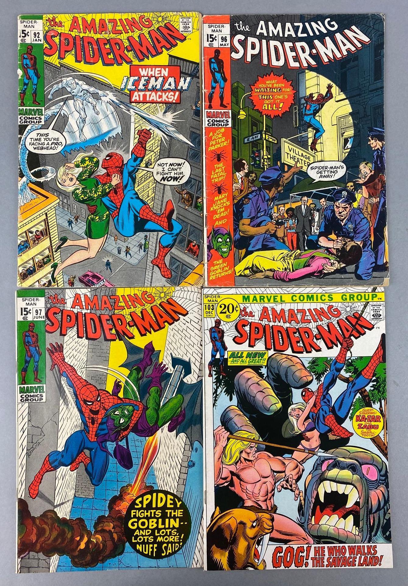 Group of 4 Marvel The Amazing Spider-Man Comic Books (1 of 6)