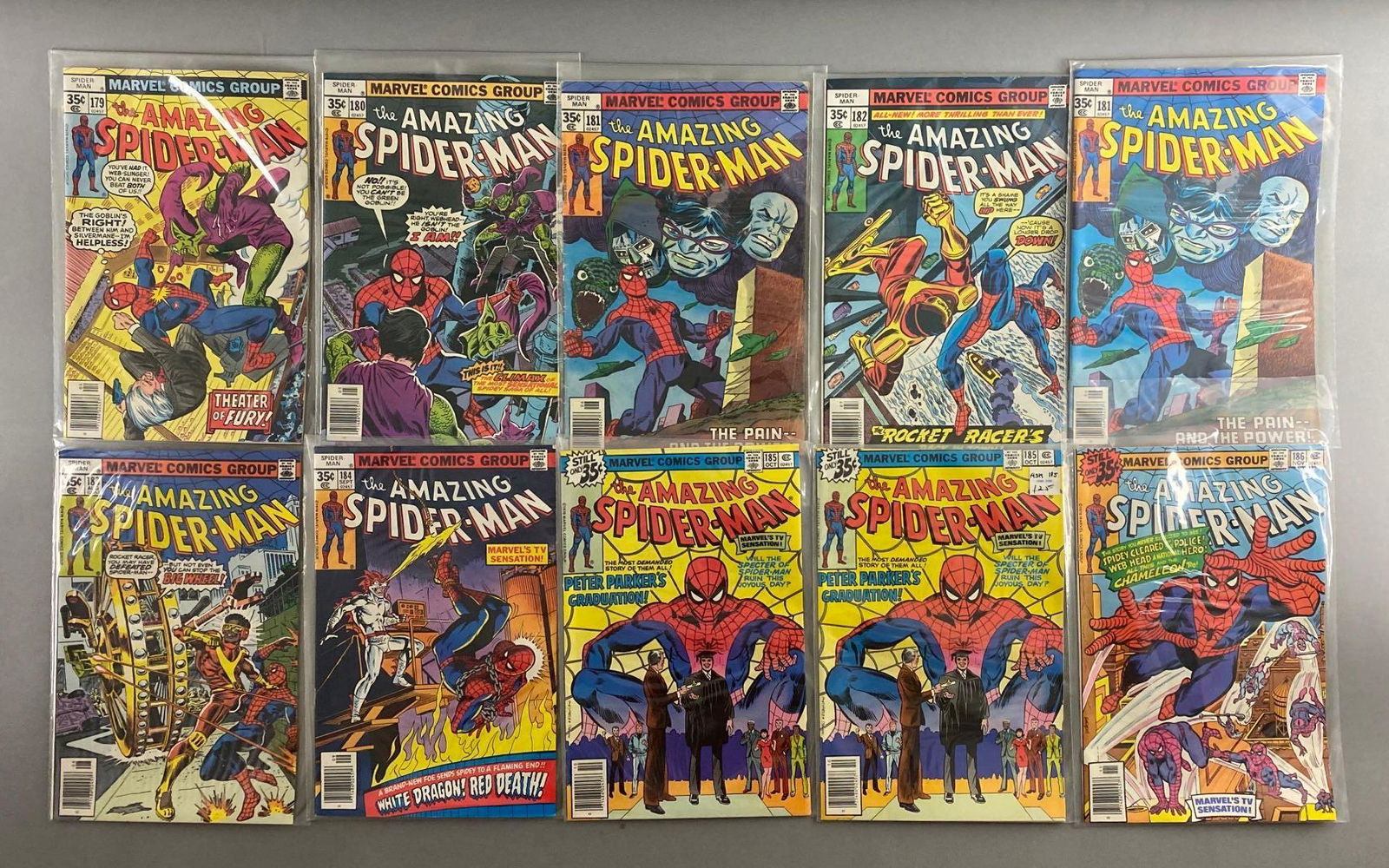 Group of 10 Marvel The Amazing Spider-Man Comic Books (1 of 3)