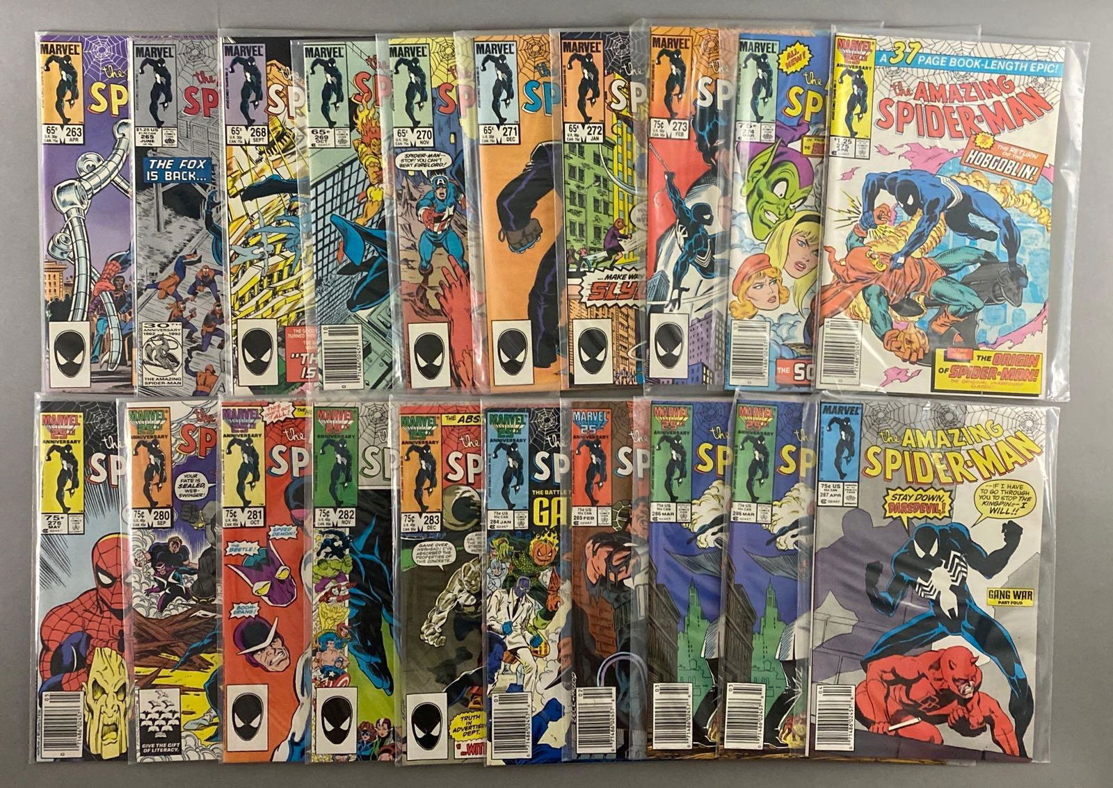 Group of 20 Marvel The Amazing Spider-Man Comic Books (1 of 3)