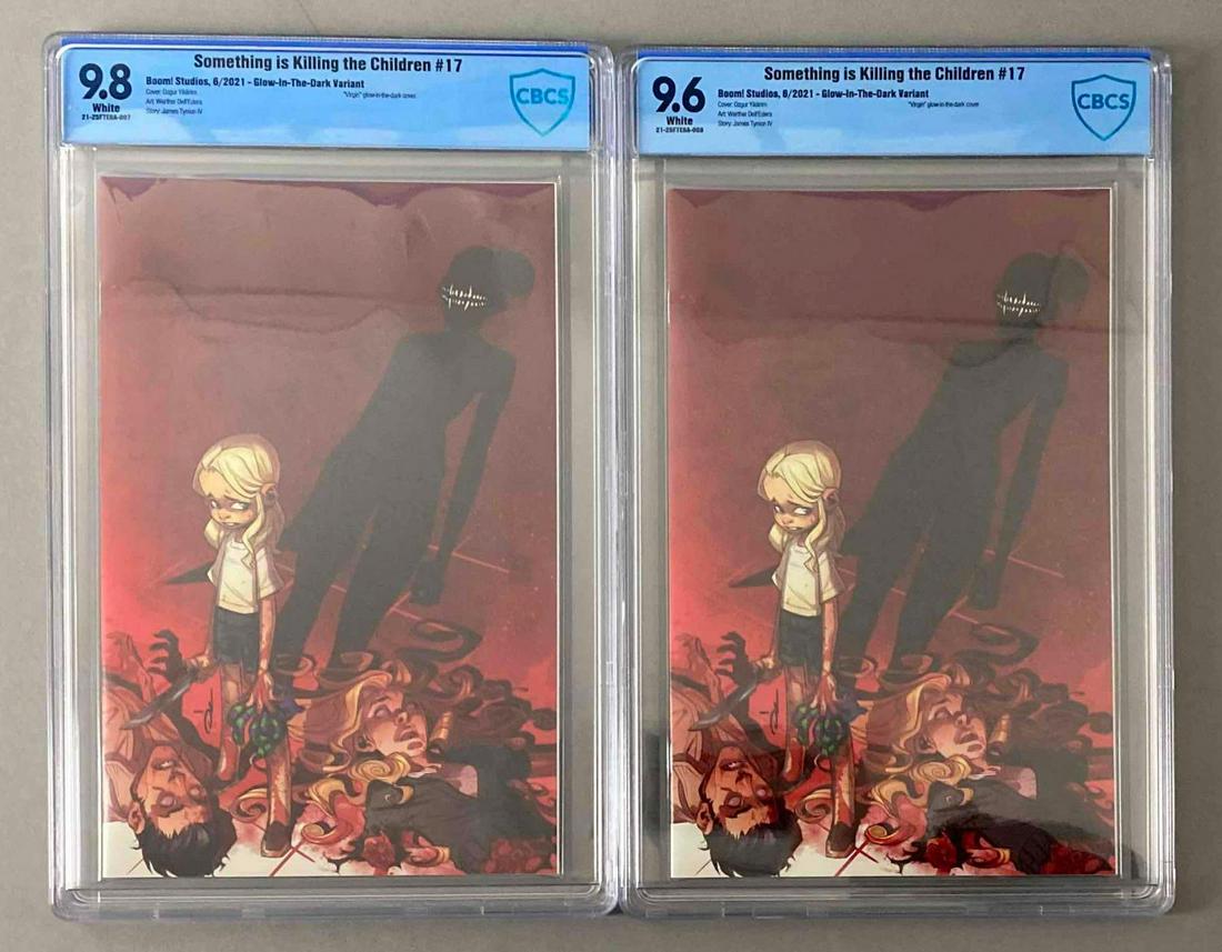 Group of 2 CBCS Graded BOOM Something is Killing the Children No. 17 (1 of 3)