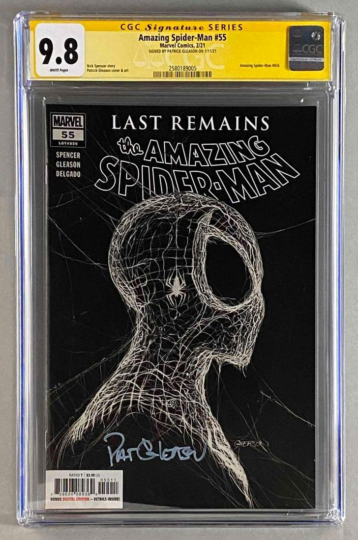 CGC Graded Marvel Comics Amazing Spider-Man No. 55 (1 of 7)