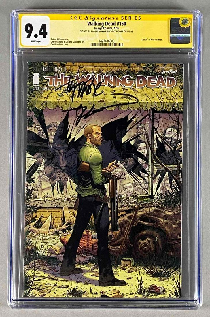 Signed CGC Graded Image Comics The Walking Dead No. 150 (1 of 8)