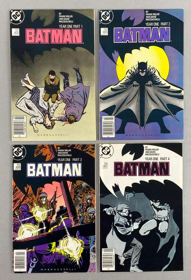 Group of 4 DC Batman Year One Comic Books (1 of 6)